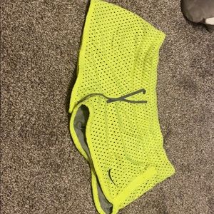 neon mesh shorts. NEVER WORN